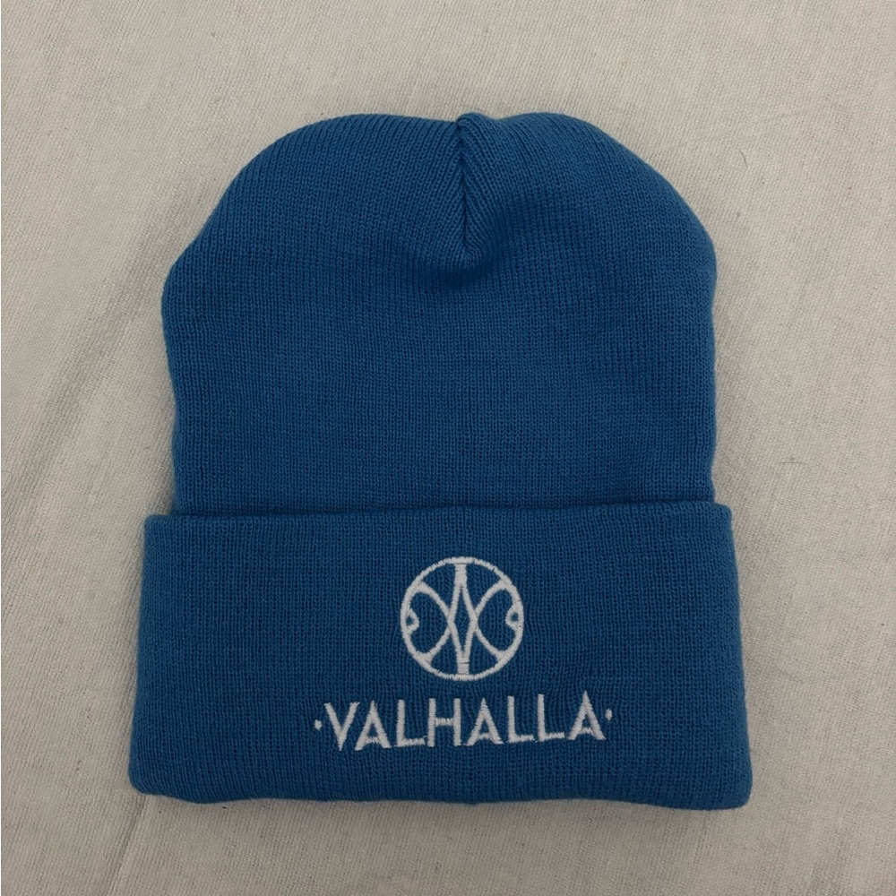 “Valhalla” Baby Blue Beanie